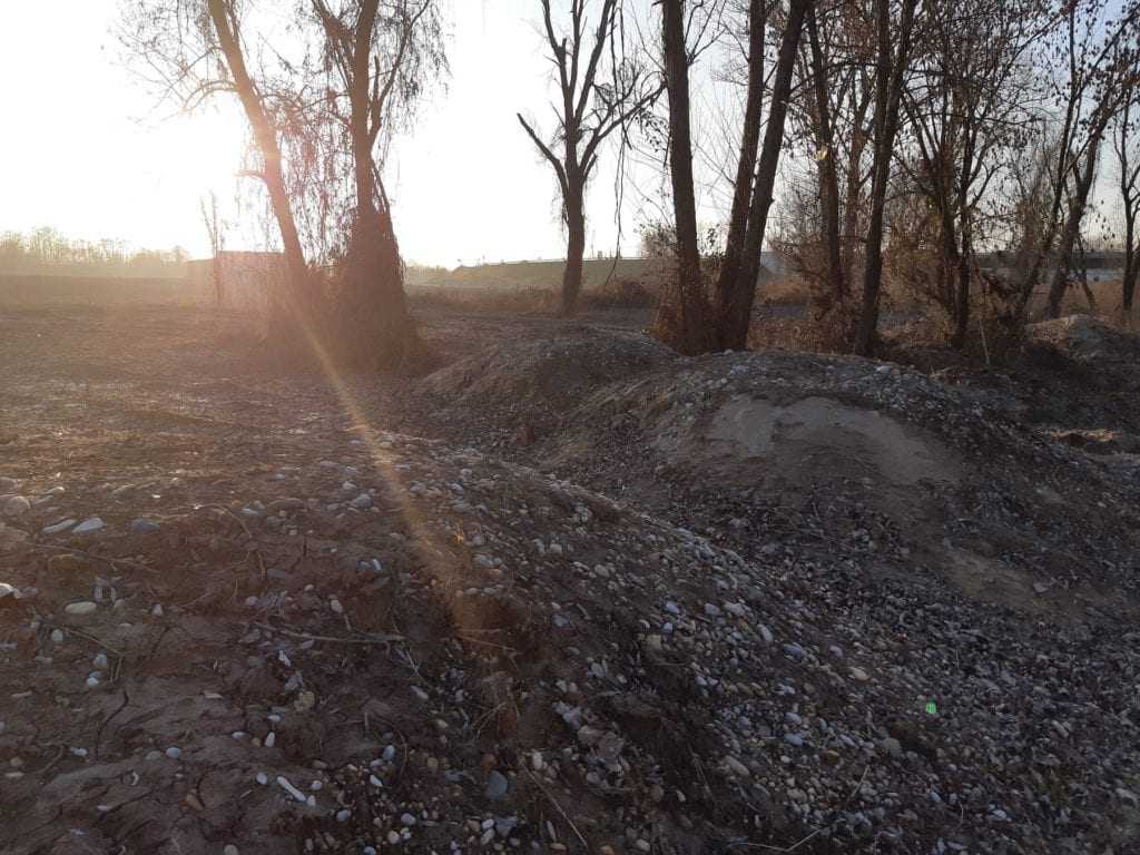 The storm has gone: Piave river