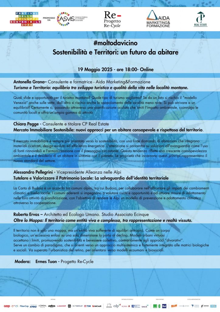 Sostenibilità e Territori: un futuro da abitare