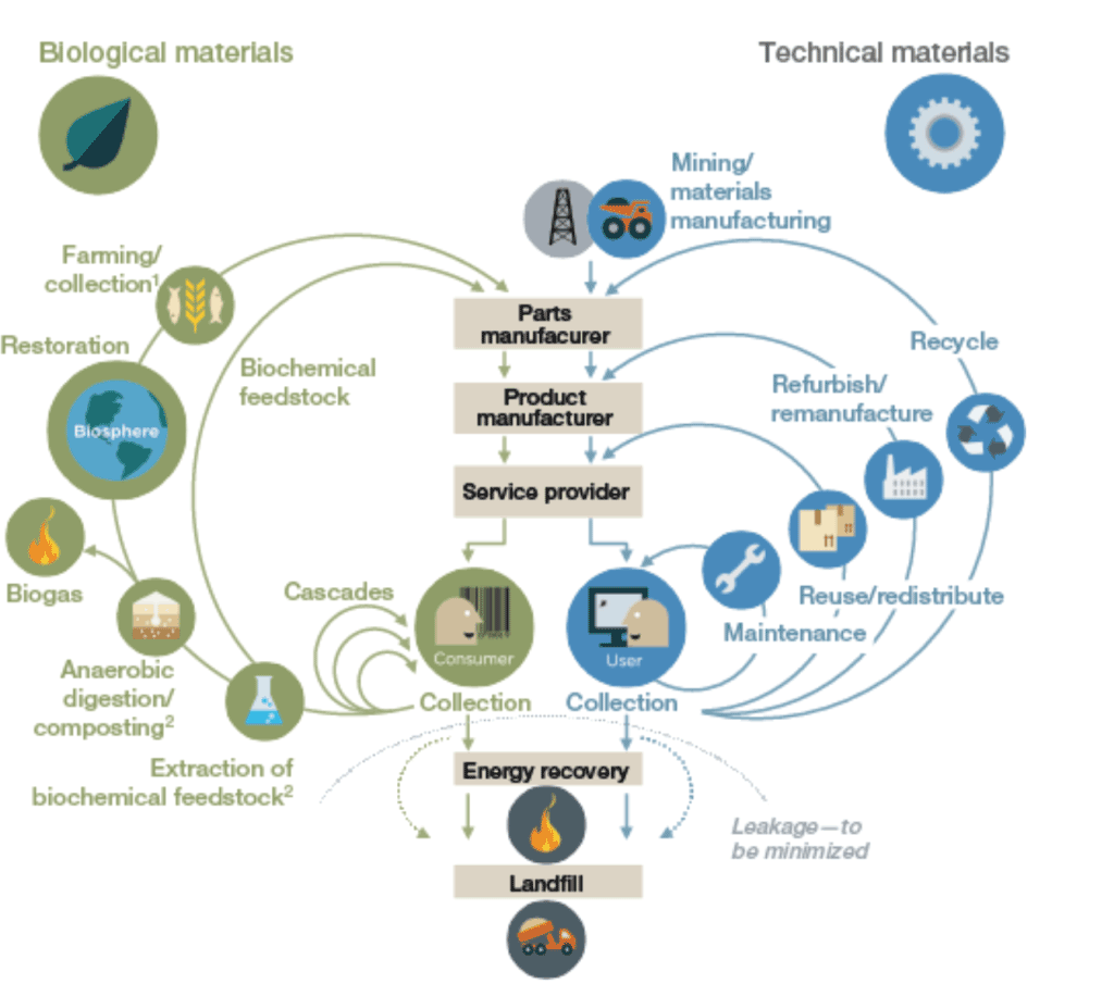 Figura 4: Ellen MacArthur Foundation circular economy team, 2012